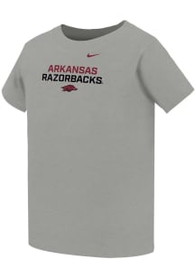 Nike Arkansas Razorbacks Toddler Grey Legend T-Shirt
