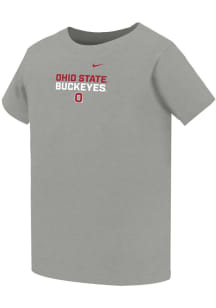Nike Ohio State Buckeyes Toddler Grey Legend T-Shirt