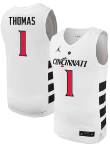 Day Day Thomas  Nike Cincinnati Bearcats White NIL Game Jersey