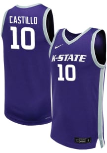 David Castillo  Nike K-State Wildcats Purple NIL Game Jersey