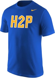 Nike Pitt Panthers Blue Core Short Sleeve T Shirt