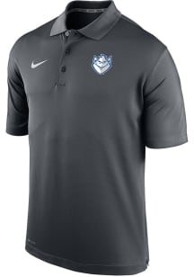 Nike Saint Louis Billikens Mens Anthracite Varsity Logo Short Sleeve Polo