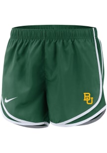 Nike Baylor Bears Womens Green Tempo Shorts