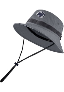 Nike Penn State Nittany Lions Grey Sideline Boonie Graphic Mens Bucket Hat