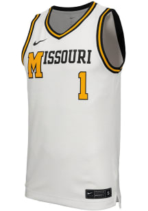 Nike Missouri Tigers White Retro Replica Jersey