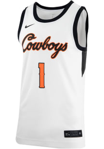 Nike Oklahoma State Cowboys White Retro Replica Jersey