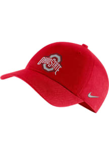 Nike Ohio State Buckeyes H86 Logo Adjustable Hat - Red