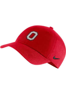 Nike Ohio State Buckeyes H86 Logo Adjustable Hat - Red