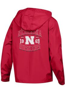 Champion Nebraska Cornhuskers Youth Red Packable Light Weight Jacket
