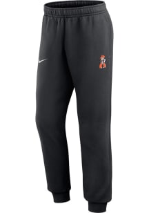 Nike Oklahoma State Cowboys Mens Black Therma Tapered Pants