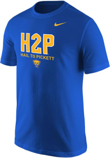 Kenny Pickett Pitt Panthers Blue Pickett Football Short Sleeve Player T Shirt