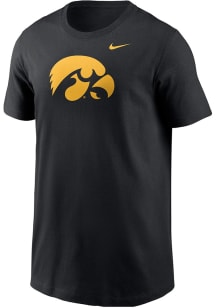 Nike Iowa Hawkeyes Youth Black Primary Short Sleeve T-Shirt