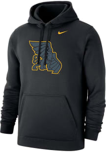 Nike Missouri Western Griffons Mens Black Tonal Mascot Long Sleeve Hoodie