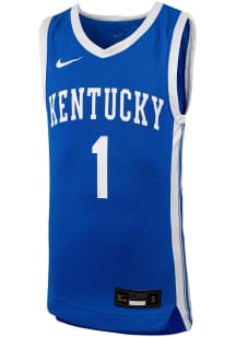 Nike Kentucky Wildcats Youth Replica Blue Basketball Jersey