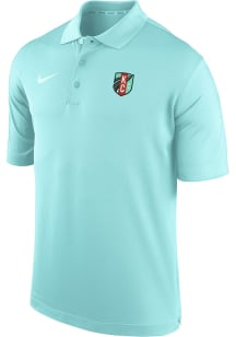 Nike KC Current Mens Teal Primary Logo Short Sleeve Polo