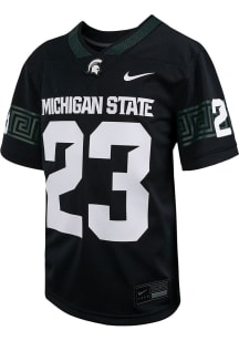 Nike Michigan State Spartans Youth Black Alt 2 No 23 Football Jersey