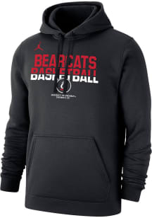 Nike Cincinnati Bearcats Mens Black Jordan Basketball Long Sleeve Hoodie