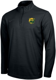 Nike Baylor Bears Mens Black Intensity Long Sleeve Qtr Zip Pullover