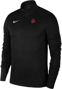 Nike Cincinnati Bearcats Mens Black Pacer Vintage Lockup Long Sleeve Qtr Zip Pullover