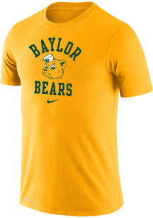 Nike Baylor Bears GOLD Dri-FIT Name Drop Short Sleeve T Shirt