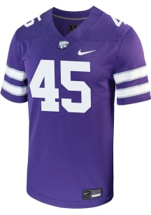 Mason Olguin  Nike K-State Wildcats Purple NIL Game Football Jersey