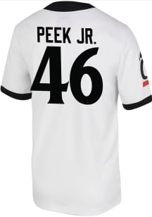 Antwan Peek Jr.  Nike Cincinnati Bearcats White Game Name And Number Football Jersey