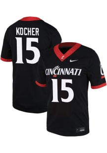 Will Kocher  Nike Cincinnati Bearcats Black Game Name And Number Football Jersey