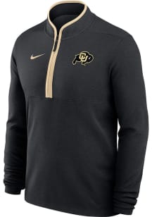 Nike Colorado Buffaloes Mens Black Victory Long Sleeve Qtr Zip Pullover