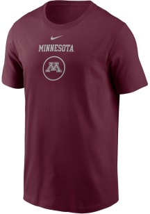 Nike Minnesota Golden Gophers Maroon Practice Dri-FIT Short Sleeve T Shirt