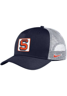 Nike Syracuse Orange C99 Trucker Adjustable Hat - Navy Blue
