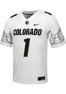 Nike Colorado Buffaloes White Game Replica Football Jersey