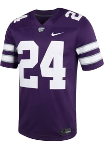 Nike K-State Wildcats Purple Game Replica Football Jersey