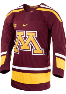 Nike  Minnesota Golden Gophers Mens Maroon Replica Hockey Hockey Jersey