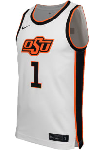 Nike Oklahoma State Cowboys White Replica Jersey