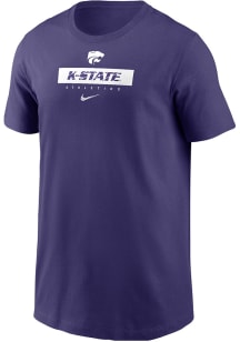 Nike K-State Wildcats Youth Purple Team Issue 24 Design Short Sleeve T-Shirt