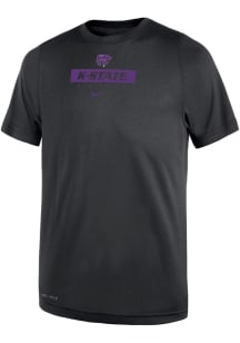 Nike K-State Wildcats Toddler Black Team Issue 24 T-Shirt
