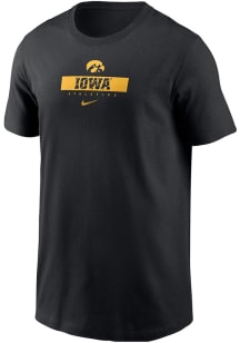 Nike Iowa Hawkeyes Toddler Black Team Issue 24 Short Sleeve T-Shirt