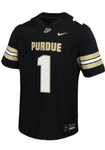 Nike Purdue Boilermakers Youth Black Replica Football Jersey