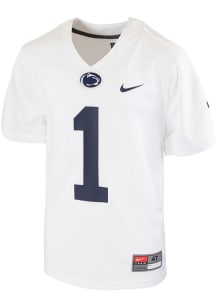 Nike Penn State Nittany Lions Toddler White Alt 1 No 1 Football Jersey