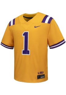 Nike LSU Tigers Youth Gold Alt 2 Football Jersey