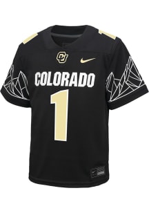 Nike Colorado Buffaloes Youth Black Replica Football Jersey
