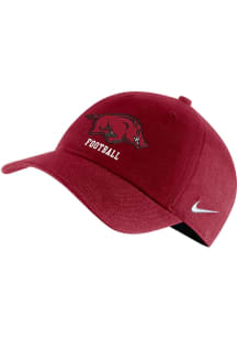 Nike Arkansas Razorbacks H86 Signature Adjustable Hat - Red