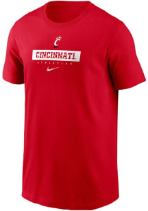 Nike Cincinnati Bearcats Youth Red Team Issue 24 Short Sleeve T-Shirt