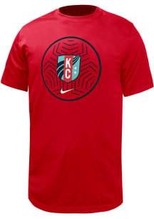 Nike KC Current Red Legend Short Sleeve T Shirt