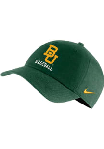 Nike Baylor Bears H86 Deluxe Adjustable Hat - Green