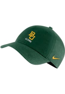 Nike Baylor Bears H86 Classic Heritage Adjustable Hat - Green