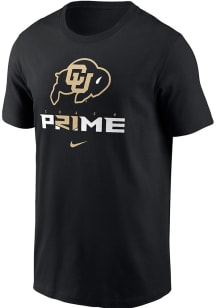 Deion Sanders Colorado Buffaloes Black Coach Prime Short Sleeve Player T Shirt