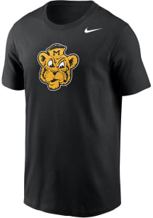 Nike Missouri Tigers Black Legend Vintage Logo Design Short Sleeve T Shirt