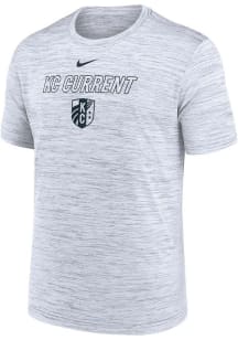 Nike KC Current White Legend Velocity Short Sleeve T Shirt