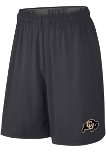 Nike Colorado Buffaloes Mens Anthracite Primary Logo Shorts